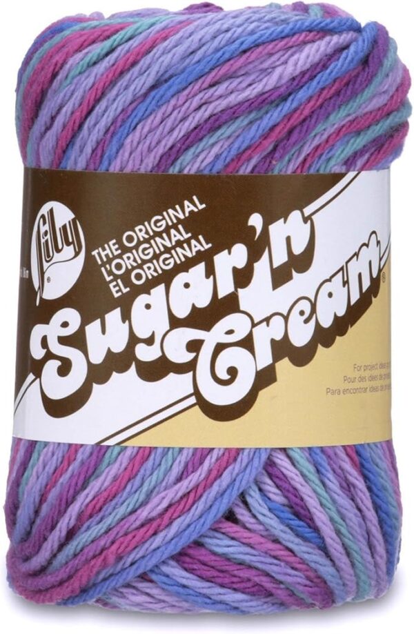 Lily Sugar 'N Cream Ombre Cotton Yarn - Jewels