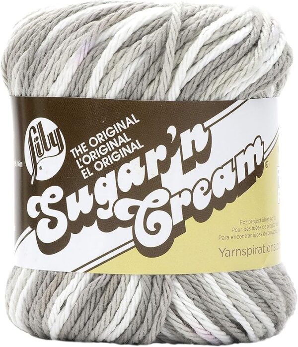 Lily Sugar'n Cream Greige Ombre Yarn
