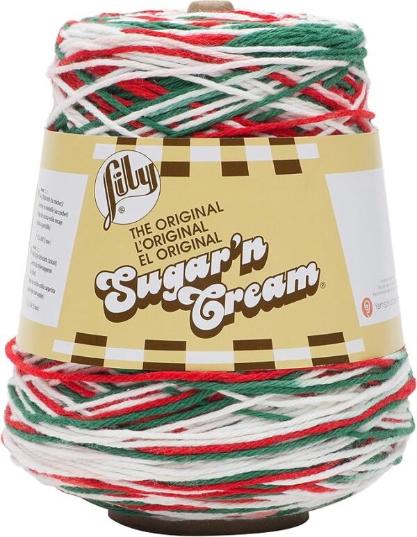 Mistletoe Cone Sugar and Cream - 14oz